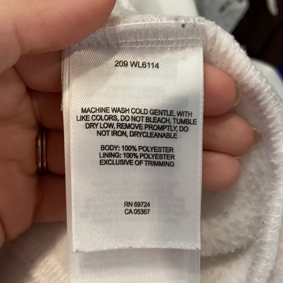 Columbia white fleece - Picture 5 of 6